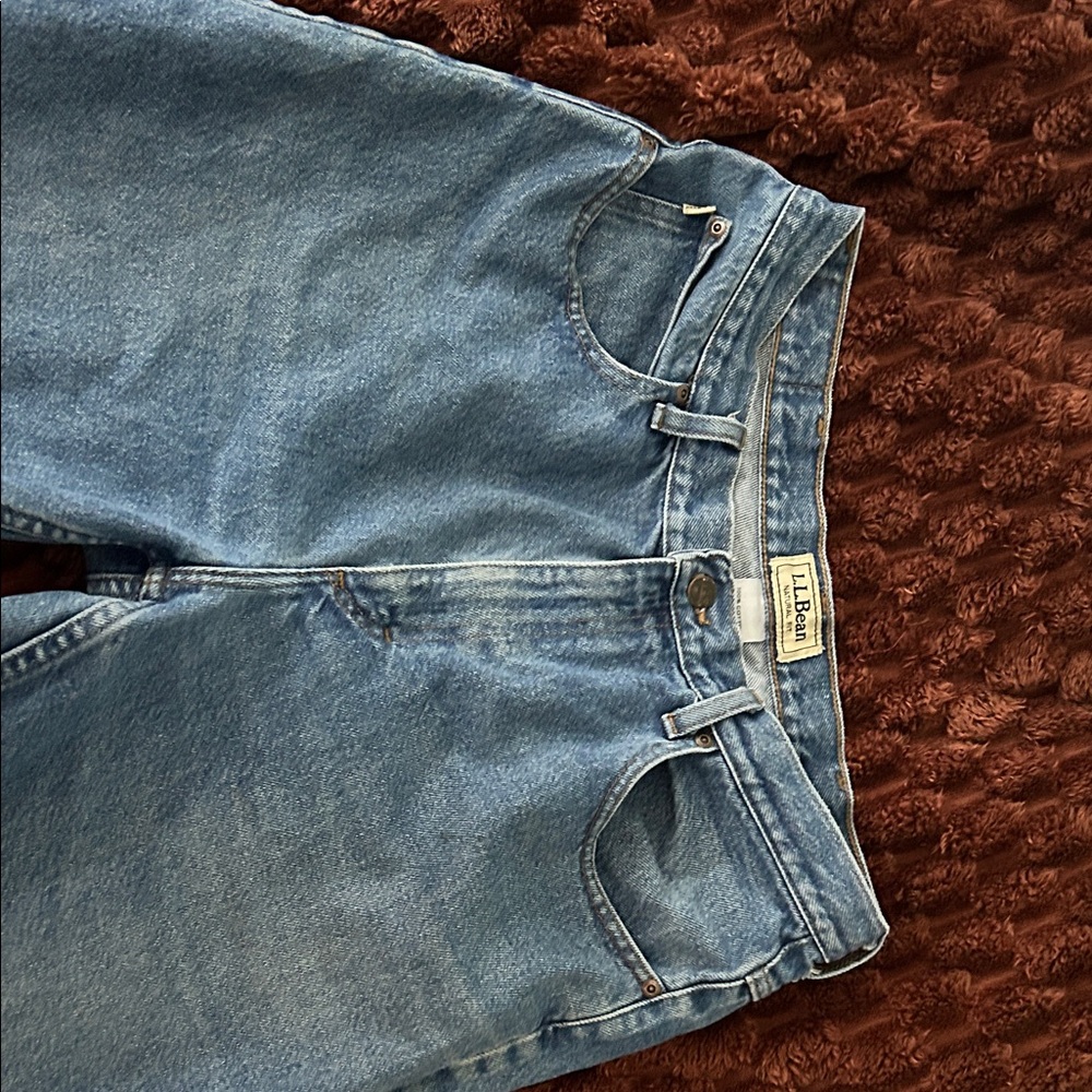 Vintage L.L. Bean Light Blue Denim Pants